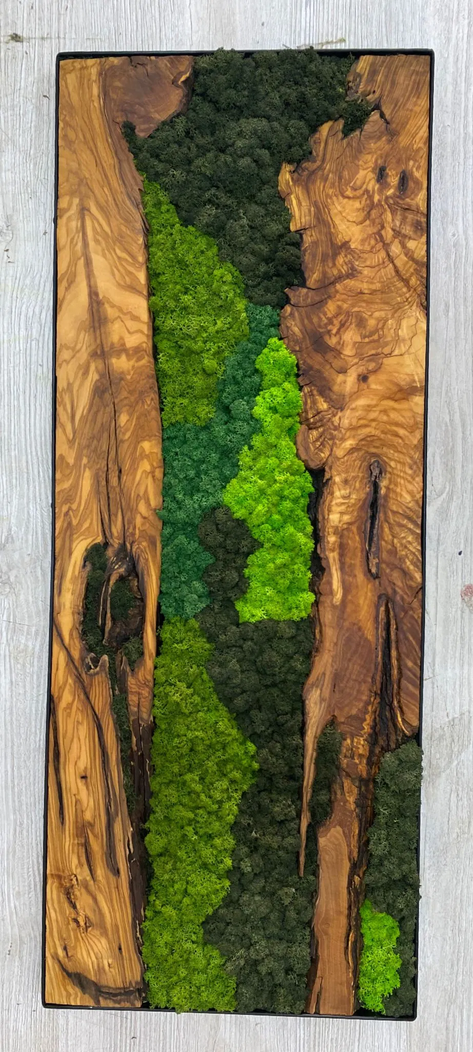 Moss Wall Art Detail