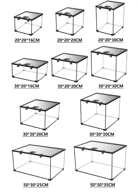 Glass Reptile Terrarium