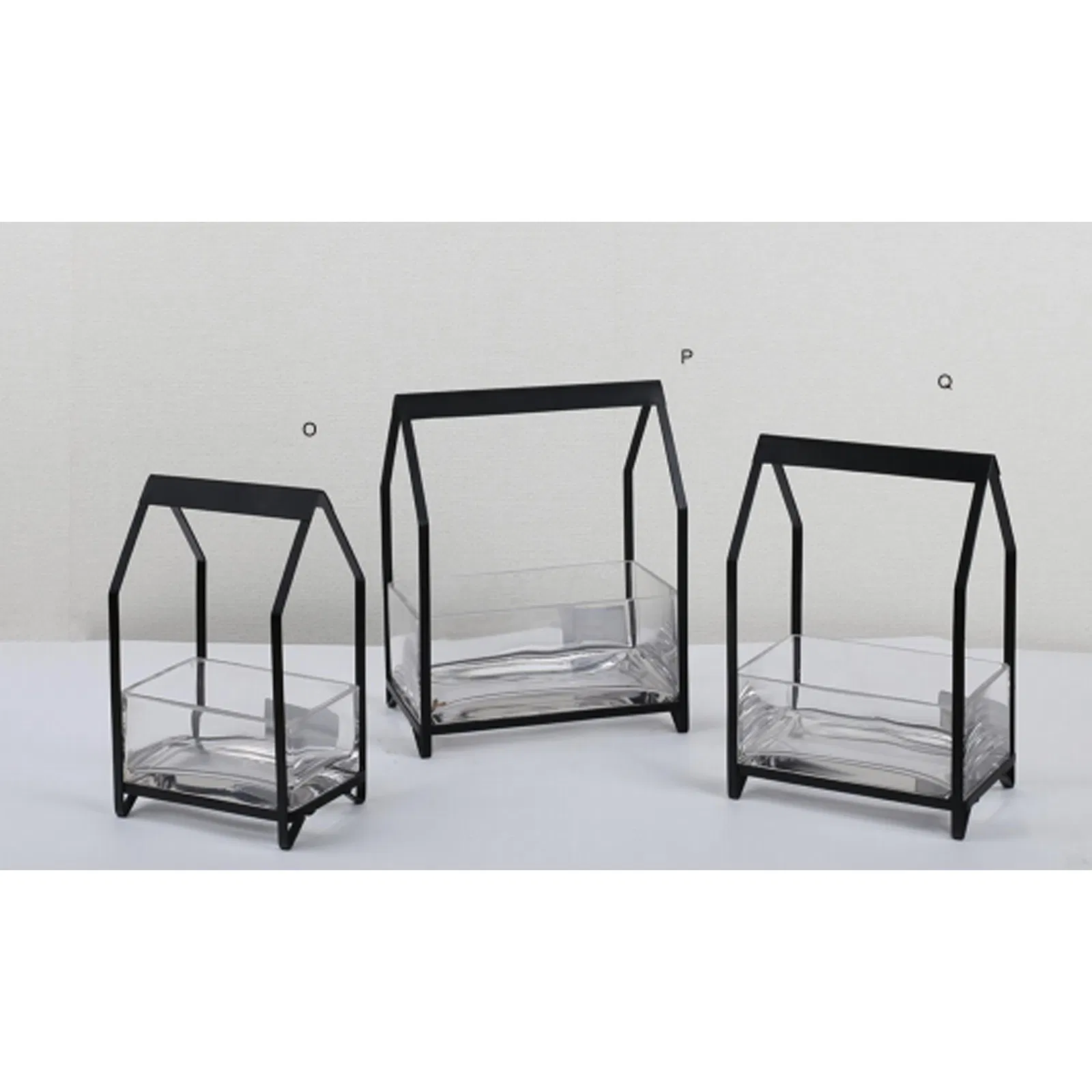 Hot Sell Terrarium Geometric Glass Vase for Plant