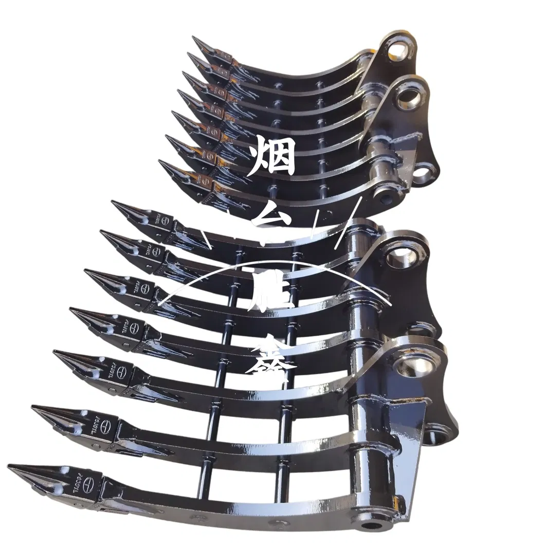 Excavator Rake View 1