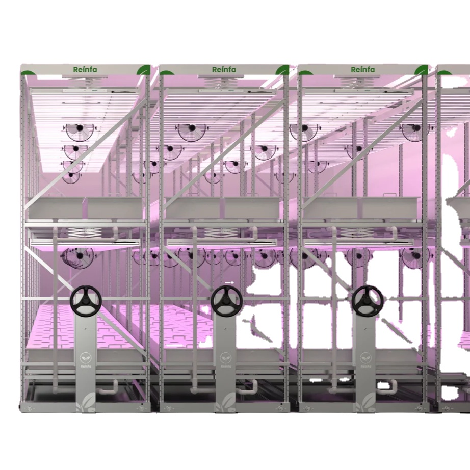 Reinfa Aeroponic System Low-Pressure Mist Technology for Root Oxygenation of Medicinal Herbs