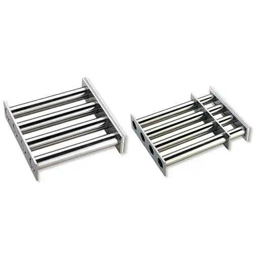 Custom Food Grade SUS304 Rare Earth Neodymium Magnetic Grate Hopper Magnet for Plastic Industry