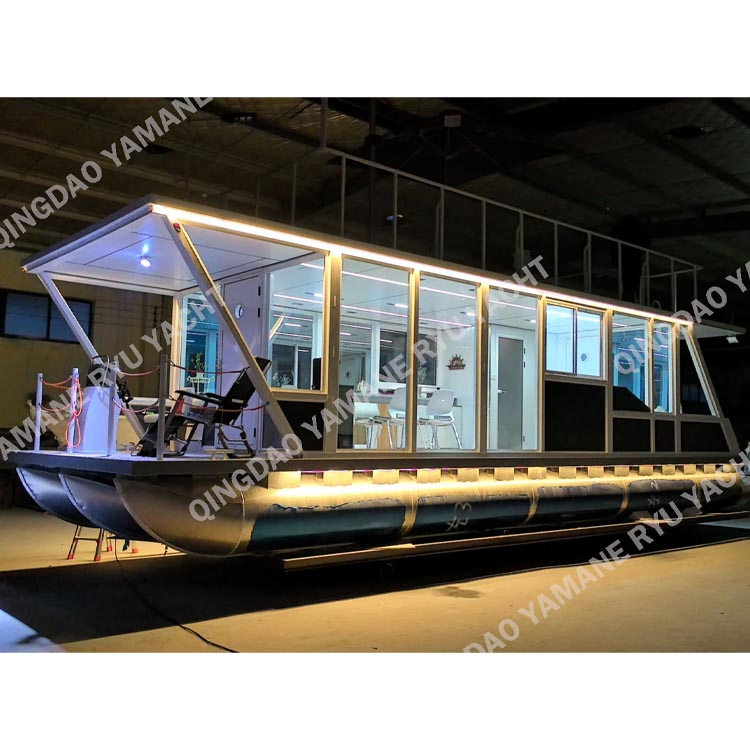 Aluminum Alloy Floating House Hotel Custom Interior Design