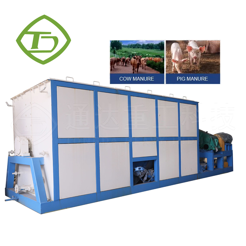 Organic Waste Aerobic Fermentation Machine for Converting Food Waste to Fertilizer