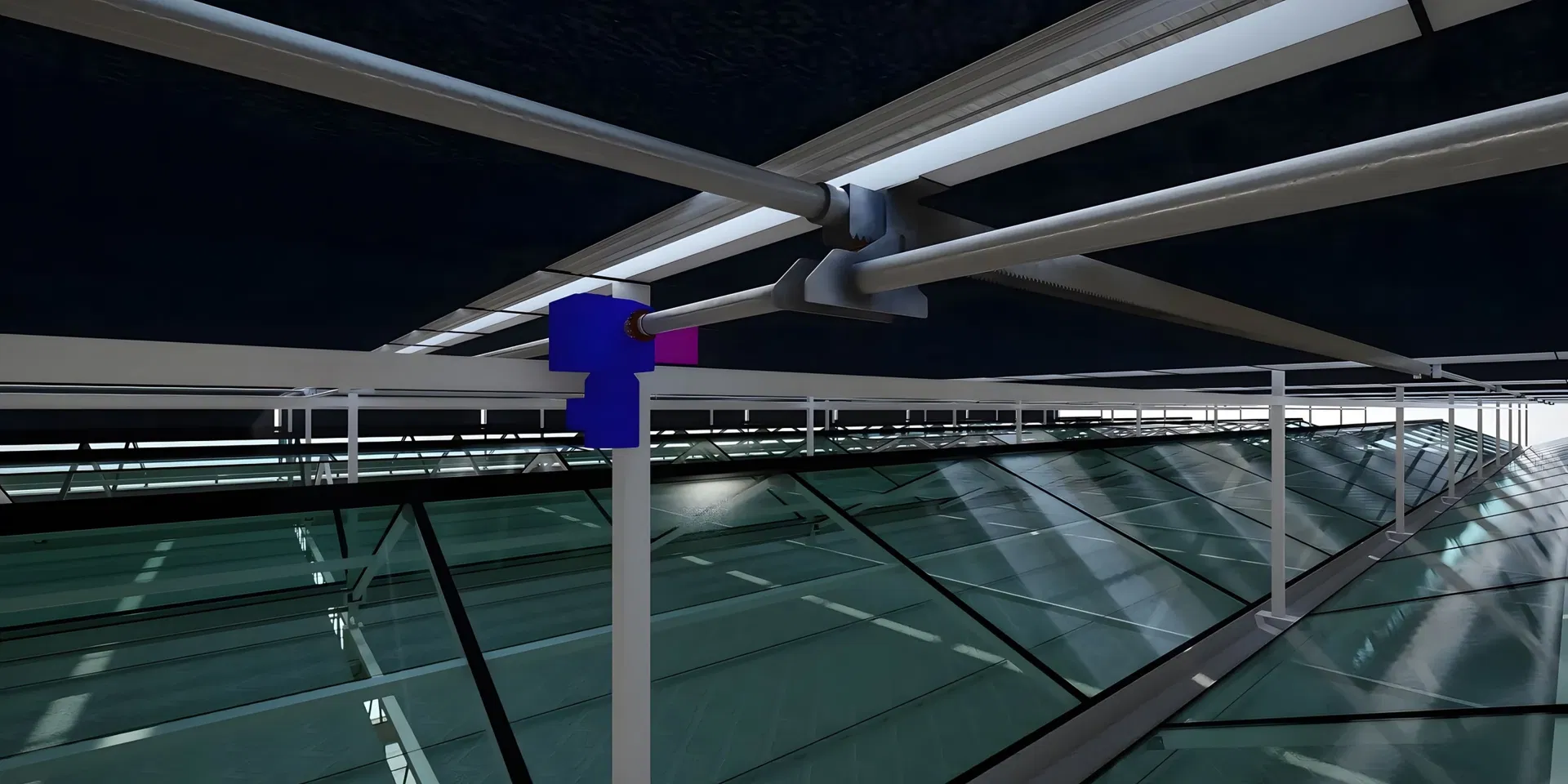 Light Deprivation Glass Greenhouse