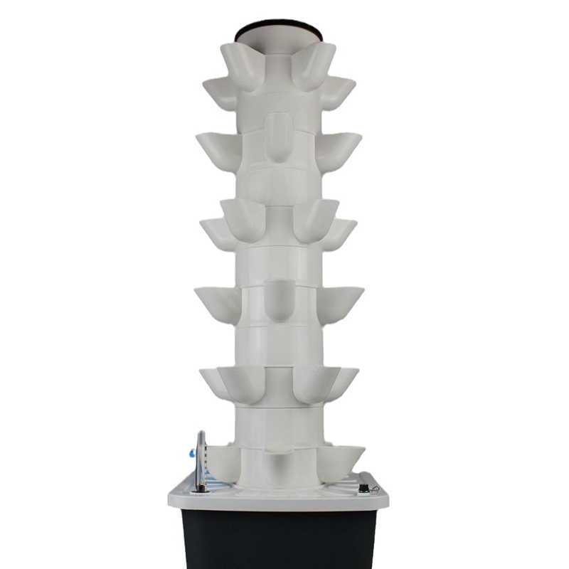 Greenhouse Hydroponic Tower Garden with Water Circulation