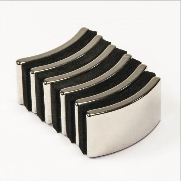 N35~N52 Permanent Sintered Rare Earth Neodymium Strong Arc NdFeB Magnet