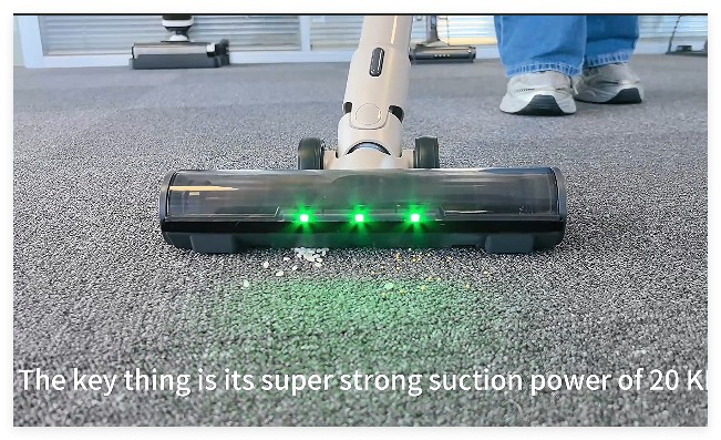 Child/Pet-Safe Vacuum with Intelligent Base Station