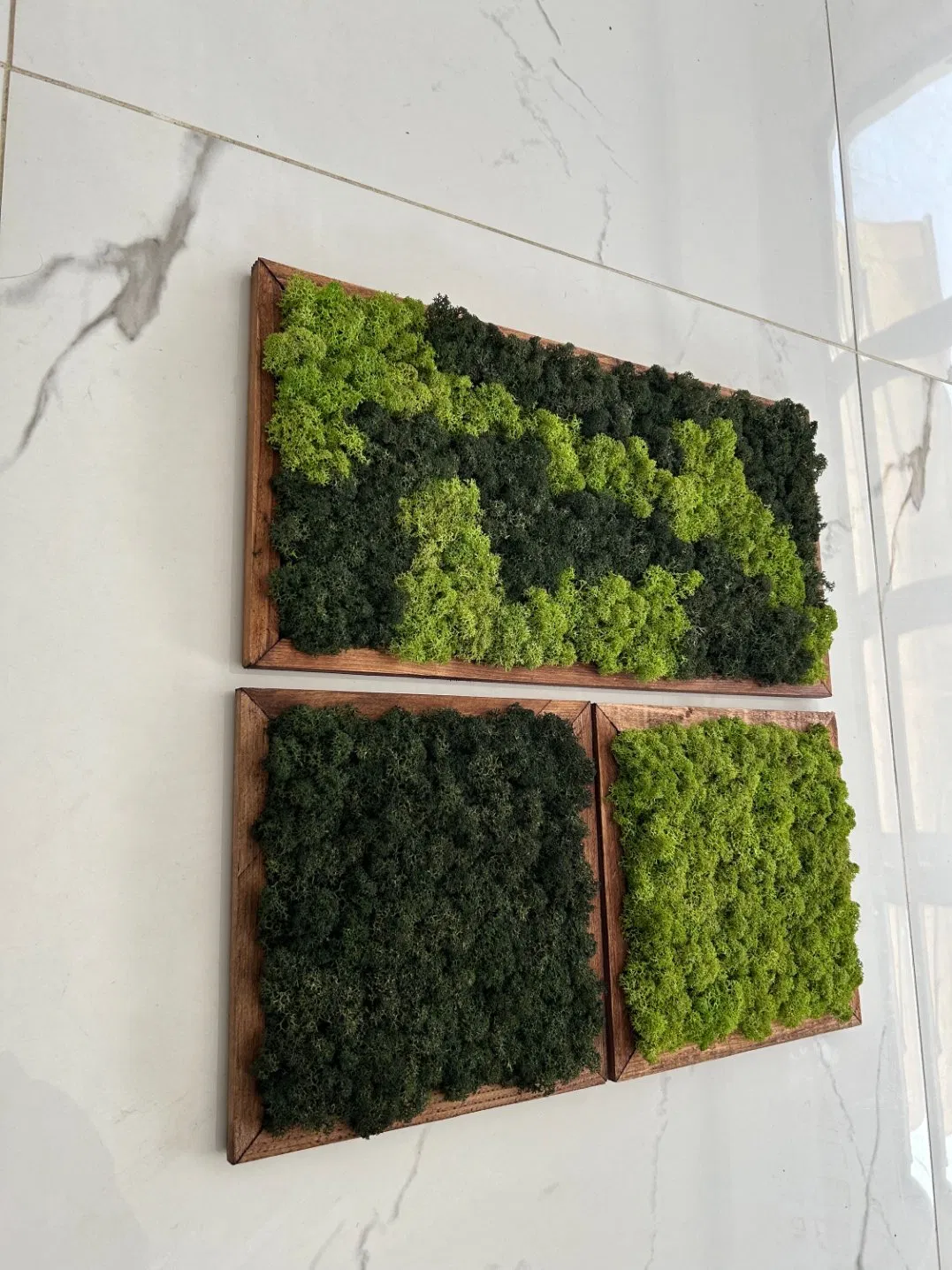 Moss Wall Art Moss Wall Decor Moss Wall Sets Made to Order Little Jungle