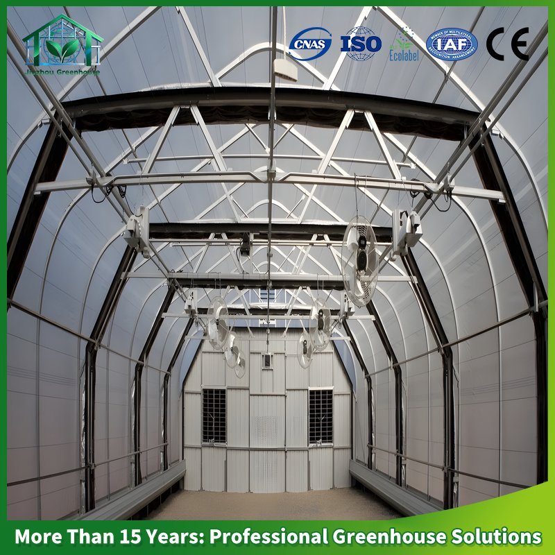 Light Deprivation Glass Greenhouse for Medicinal Plants, Herbs &amp; Hemp