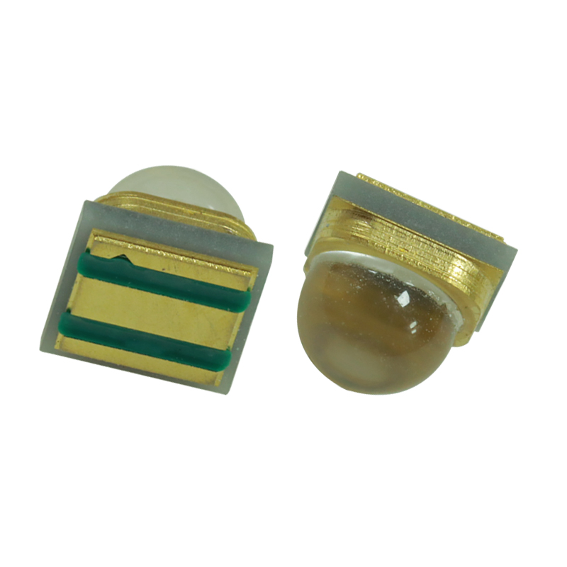 Customized Quartz Lens 3535 Red LED Diode 630nm 631nm 635nm 3W 30degree