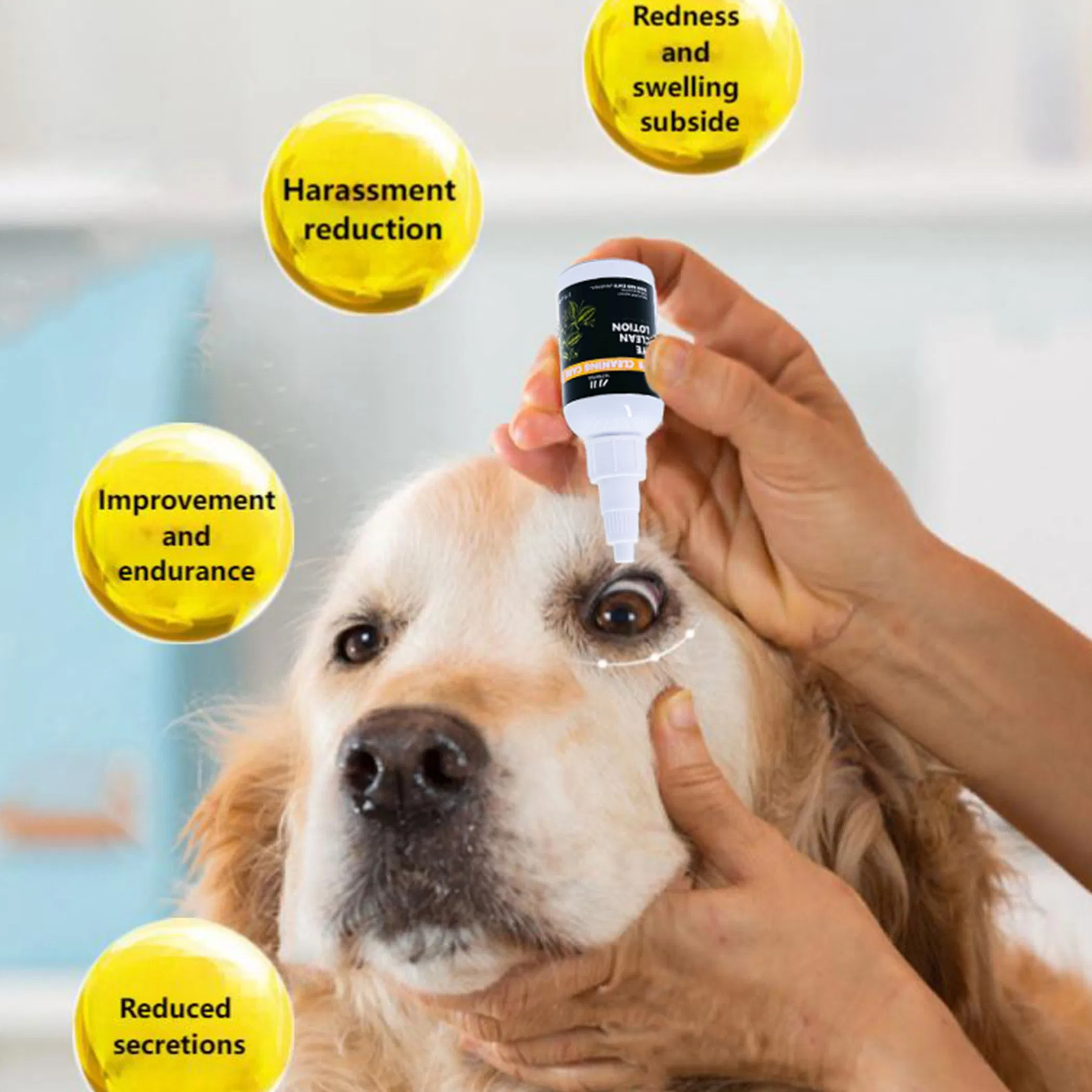 Tetrapod Natural EU Pet Eye Lotion - Safe for Sensitive Eyes EU