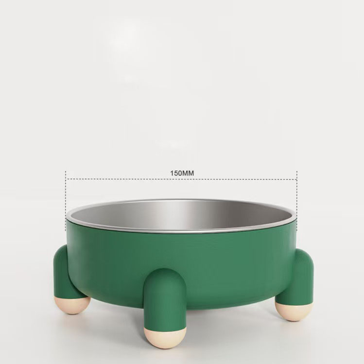 Silicone Pet Bowl, Non-Slip Feeder, Food-Grade Safe for Cats