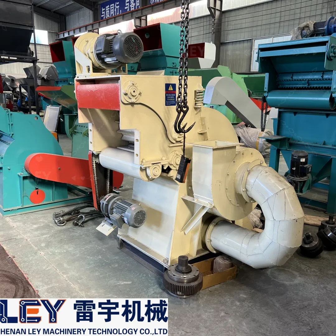 High-Capacity Forced-Feeding Wood Crusher for Edible Fungus Stick Crushing