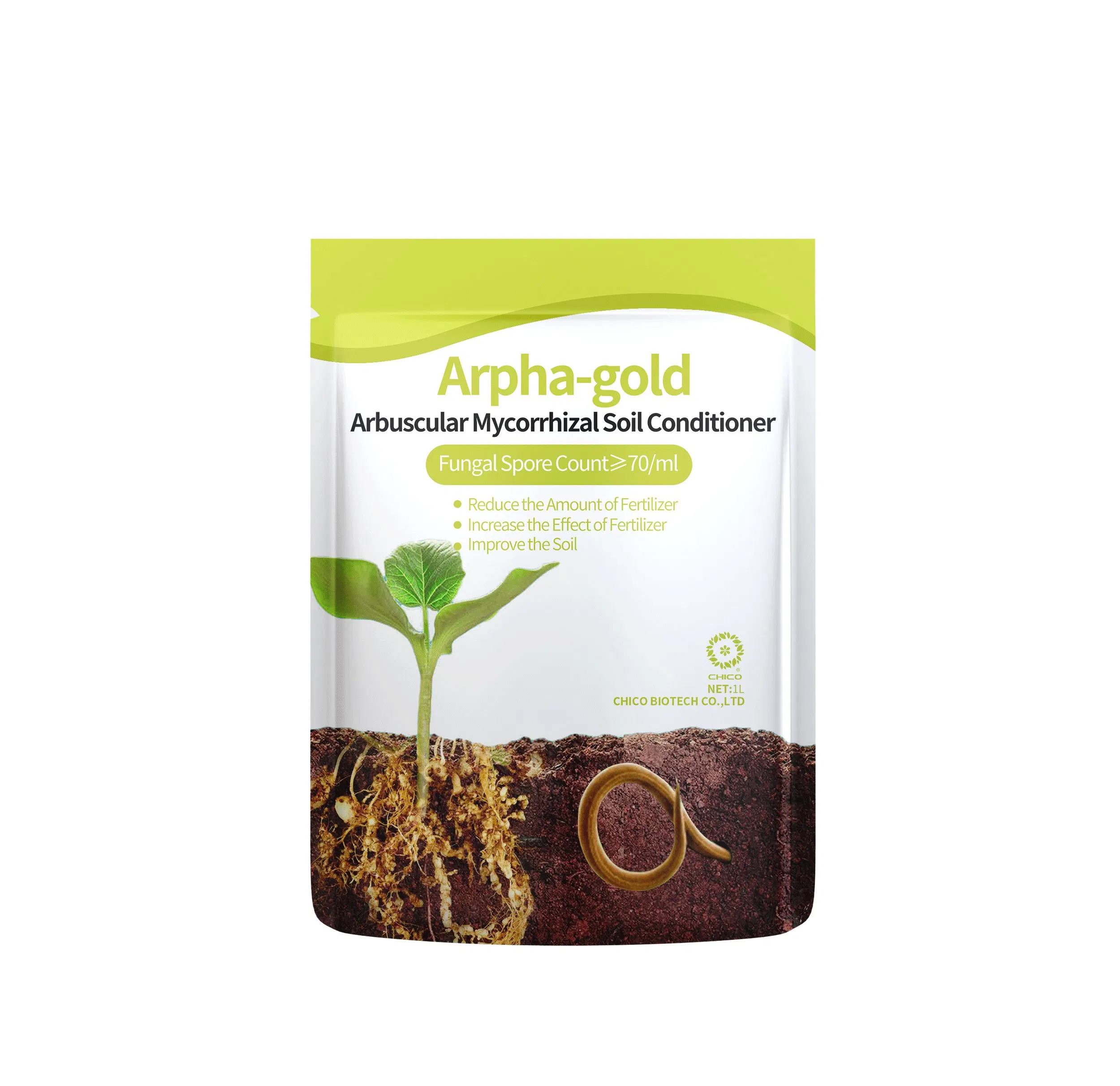 Organic ARPHA GOLD Mycorrhizal Inoculant: Natural Rooting Bio Stimulant for Healthier Seedlings