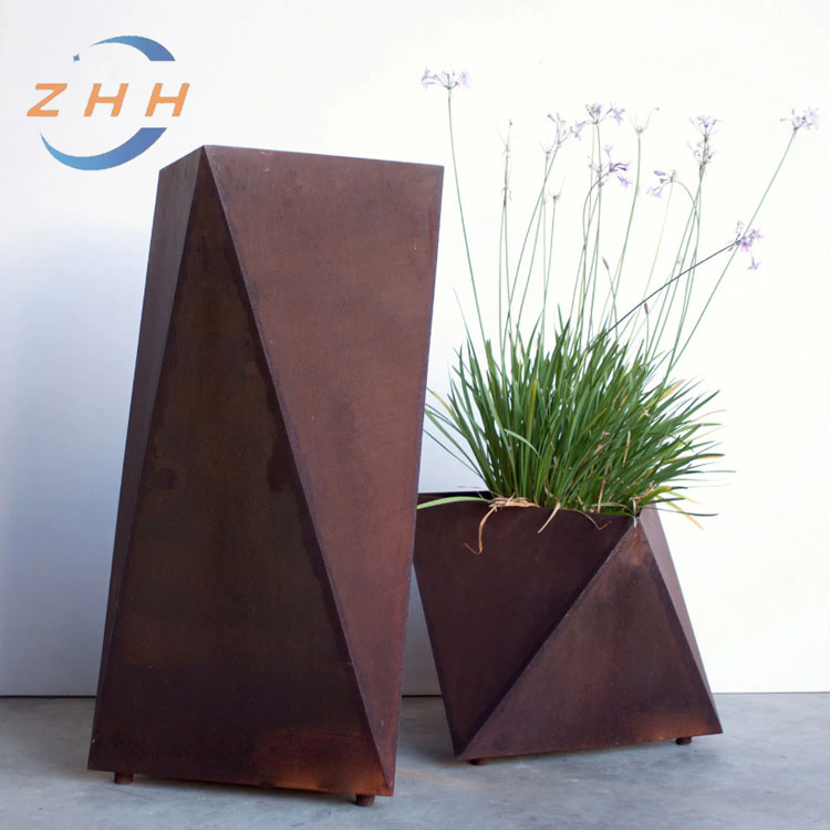 Safe and Reliable Corten Steel Garden Planter