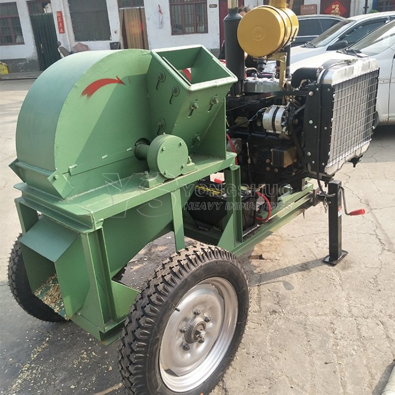 Edible Mushroom and Mushroom Material Wood Crusher