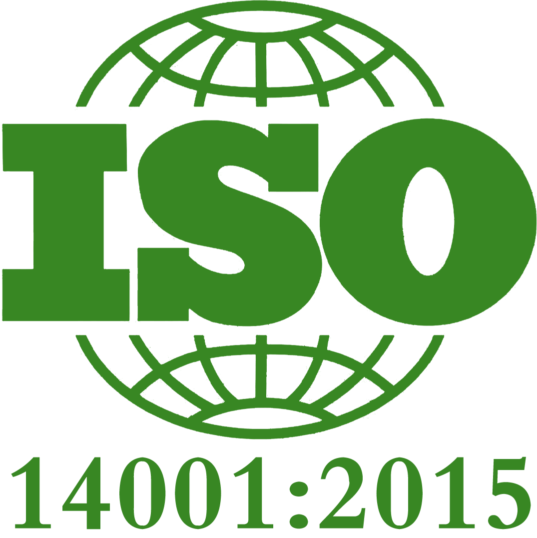 ISO 14001 environmental management certification badge