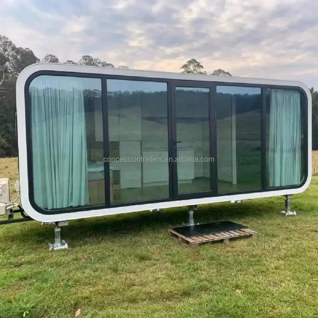 Modern Design Mobile Container House Tiny Working House Office Pod Apple Cabin