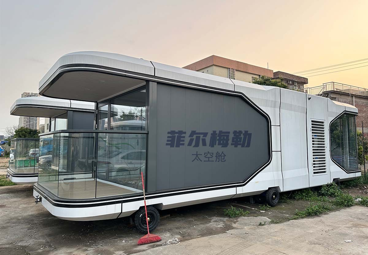 Ready to Move in, Fully Equipped, Solar Powered Space Container Houses