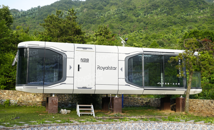 Portable N38 Star Series Steel Container Waterproof Camping Solar-Powered House