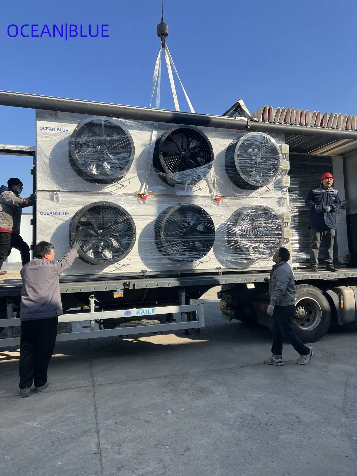 Energy-Saving Ammonia Air Cooling Unit for Food Cold Storage