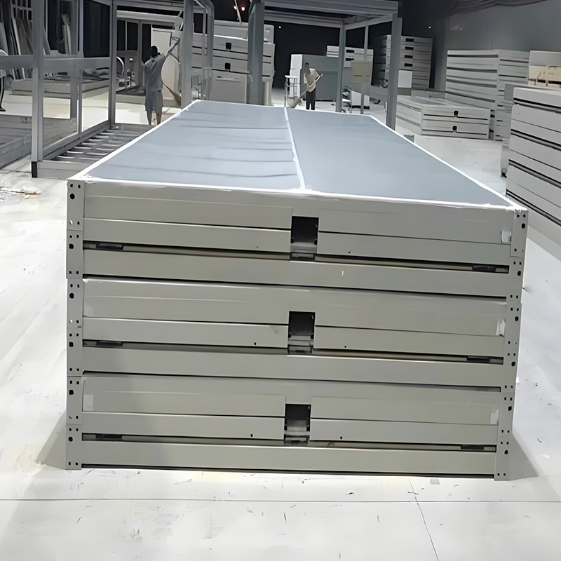 Prefab Light Steel Folding Tiny Expandable House Container Camp Prefabricated House