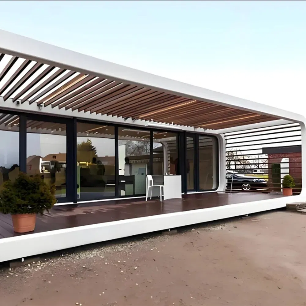 40FT Aluminum Alloy with Constant-Temp System for Alpine Ski Resort Lodges Apple Cabin