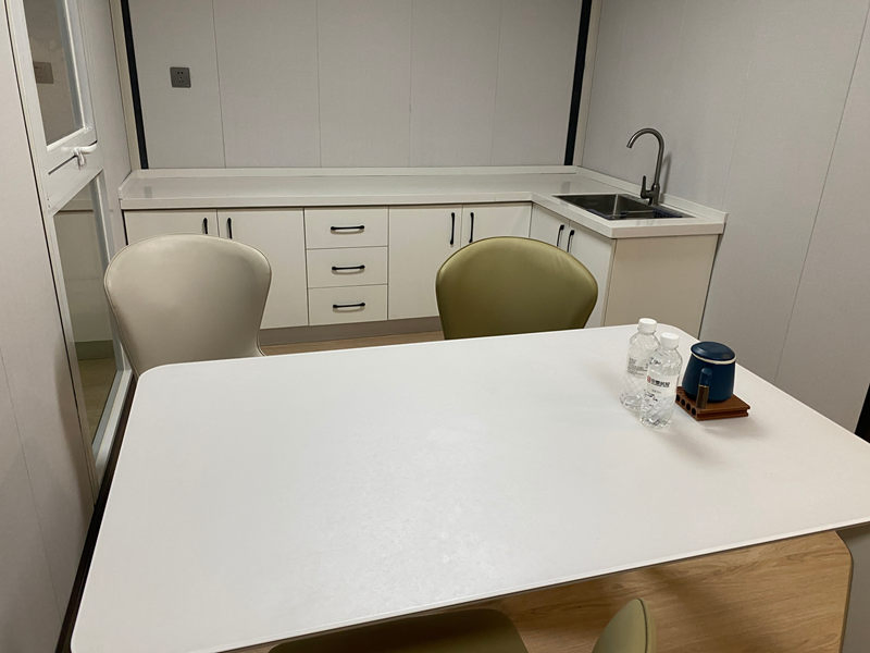 Durable Windproof Cutting Edge Modular Folding Villa Eco Friendly Prefabricated Container House