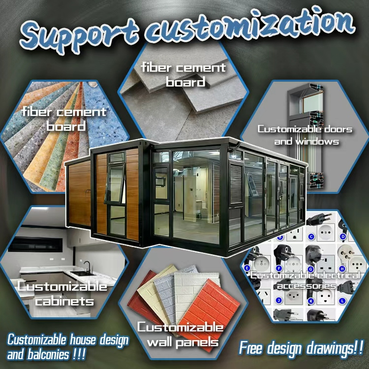 Available Are Foldable Portable Office Units with Bathrooms, Modular Expandable Mobile