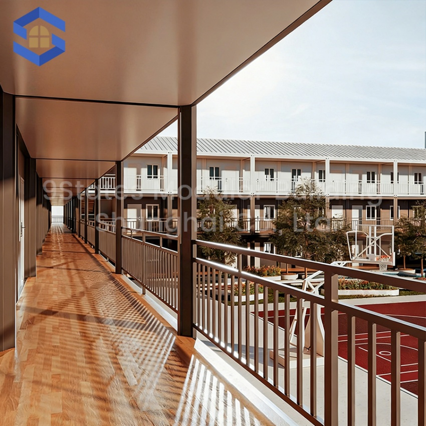 Steel Building Modular Portable Prefab House Container Classroom Temporary Classrooms