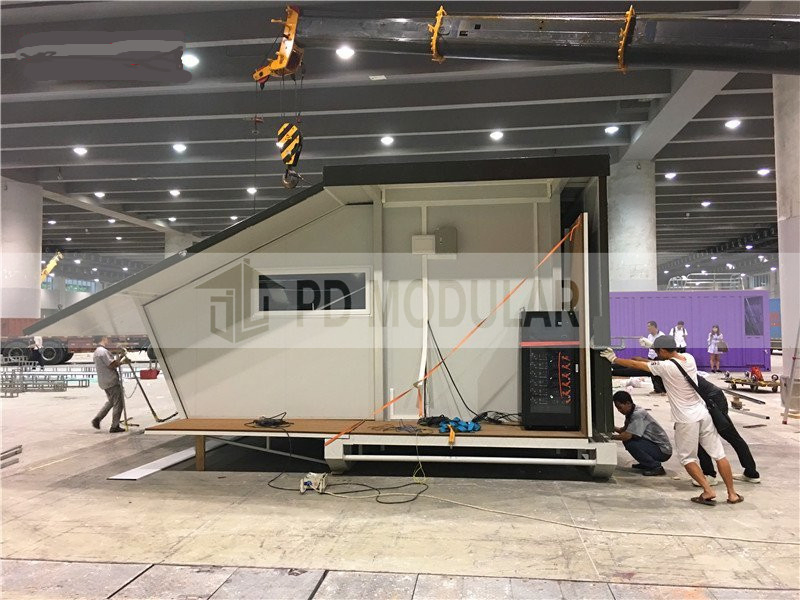 Prefabricated Portable Luxury Prefab Modular Container Villa