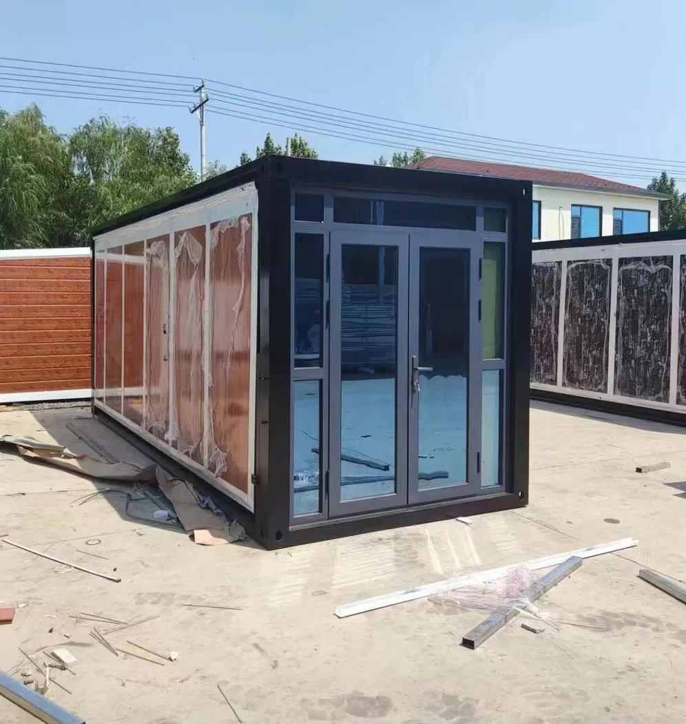 Smart Expandable Modular Container Home Solar Powered, off-Grid, Portable Living Unit, Backyard House