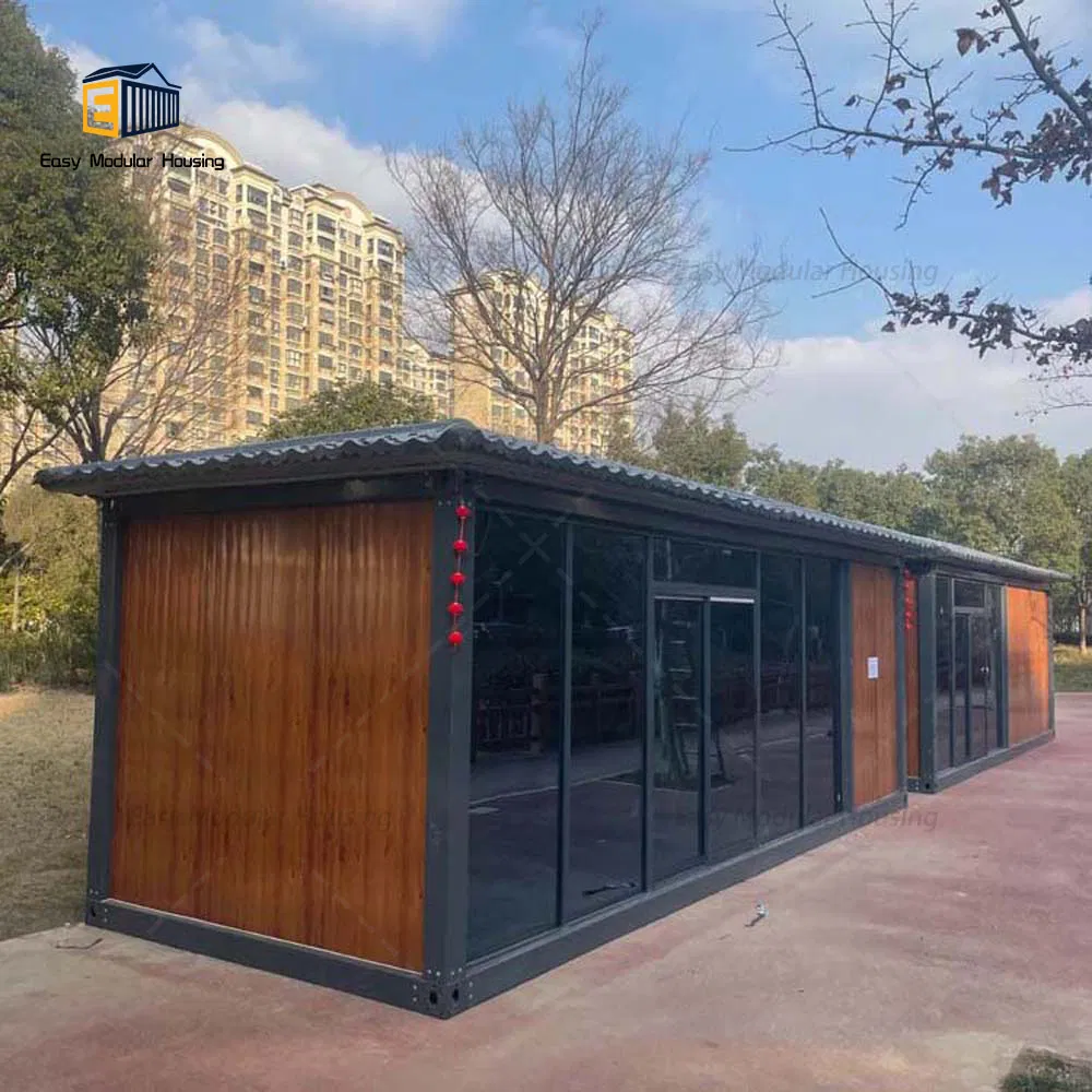 Customization Tiny Wooden Container Prefab Kit Home 2-Story Living Modern Portable Cabin