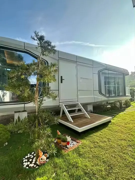 Space Capsule Housing Exterior