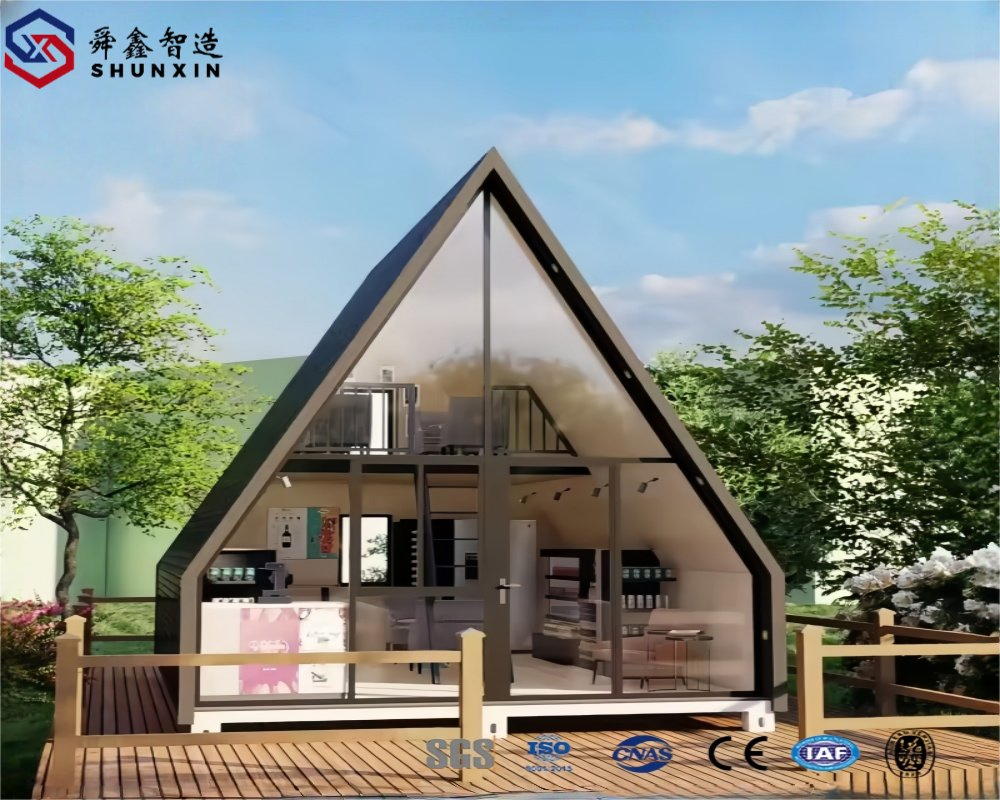 Luxury Container Light Steel Pod Modular Mobile Prefab Villa Prefabricated House