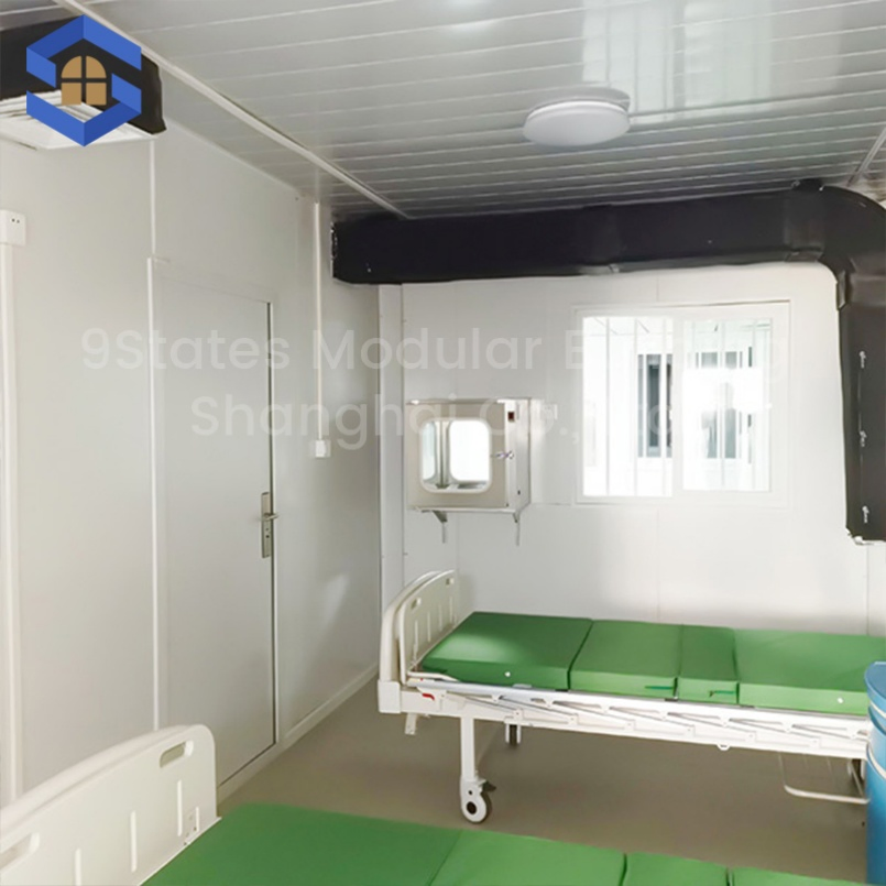 Prefab Arctic-Insulated Typhoon-12 20FT Surgical Unit for Flood-Zone Container Hospital
