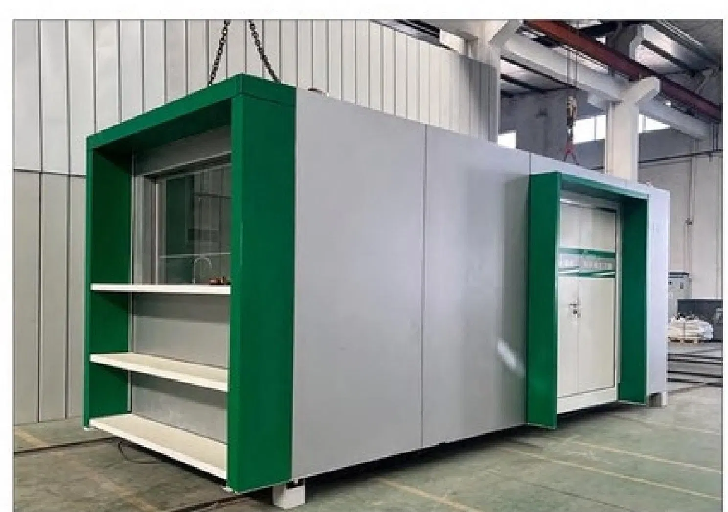 Solar Powered Panel Tiny Steel Structure Building Prefabricated Modular Container House