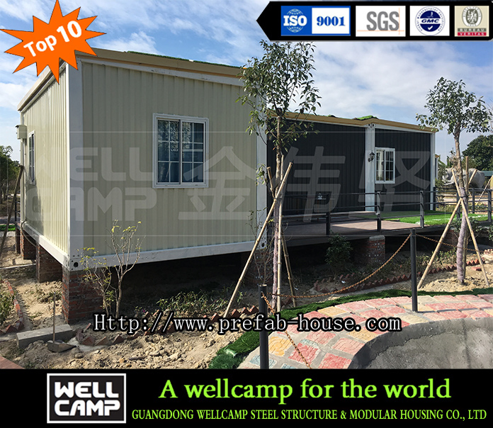 Luxury Modern Modular Flat Pack Prefab Container Villa