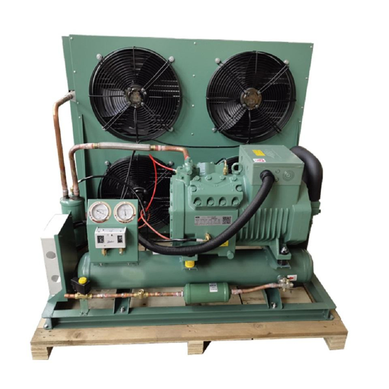 8HP 4yd-8.2y Open Type Condensing Unit for Cold Room 20 Container 3/220V/60Hz -23 Degree for Meat and Fish
