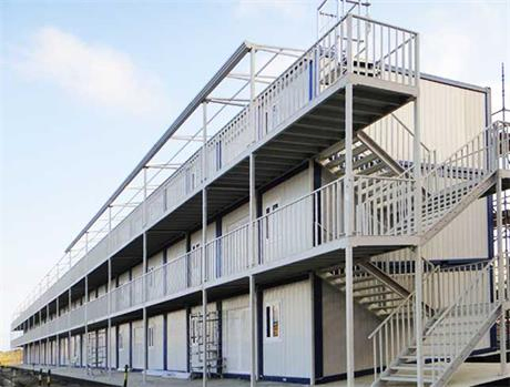 Multi-Storey Container Buildings for Supermarket Worker Dormitories