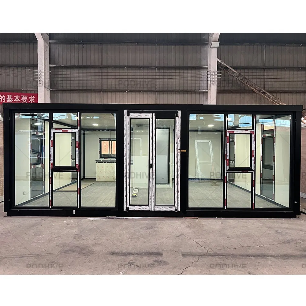 Best Price 20FT Eco-Friendly Customized Temporary Foldable Detachable Shipping Container House for Use as a Coffee Bar Bedroom Fertig Haus