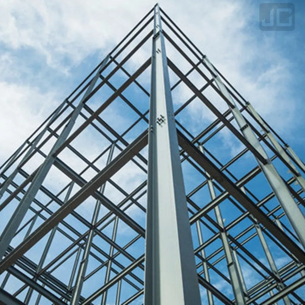 Customizable Steel Structure Multi-Storey Prefab Frame Building for Industrial Design