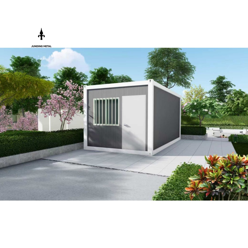 Luxury 40FT Modern Container Villa with Glass Facade and Rooftop Terrace for High End Residential Living