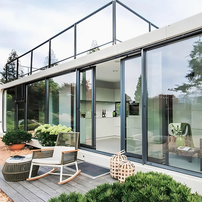 Apple Cabin Prefabricated House Movable Container House Resort