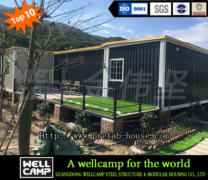 Luxury Modern Modular Flat Pack Prefab Container Villa