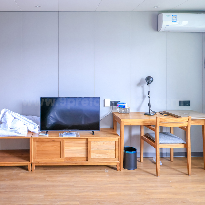 Prefab Steel Hotel Modular Units Customizable Luxury Container Hotel Rooms Eco-Friendly Temporary/Permanent Accommodation Folding Prefab House