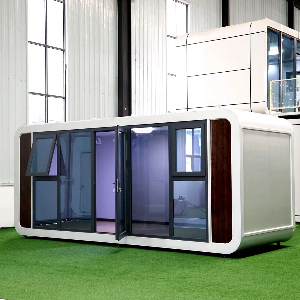 Factory Supply Prefab Ready Made Buildings 20 FT Modular Container Office Mobile Portable Apple Cabin