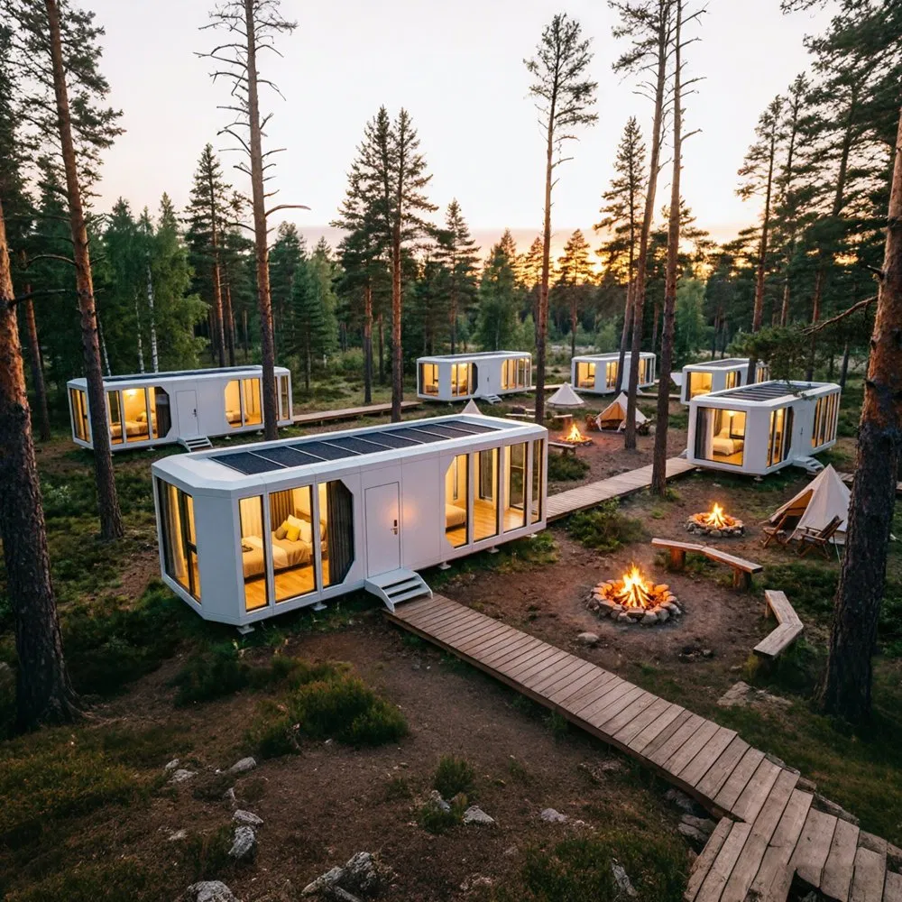Prefabricated Capsule Cabin Modular Hospitality Unit for Investors Targeting Faster Construction and Reduced Logistics Cost