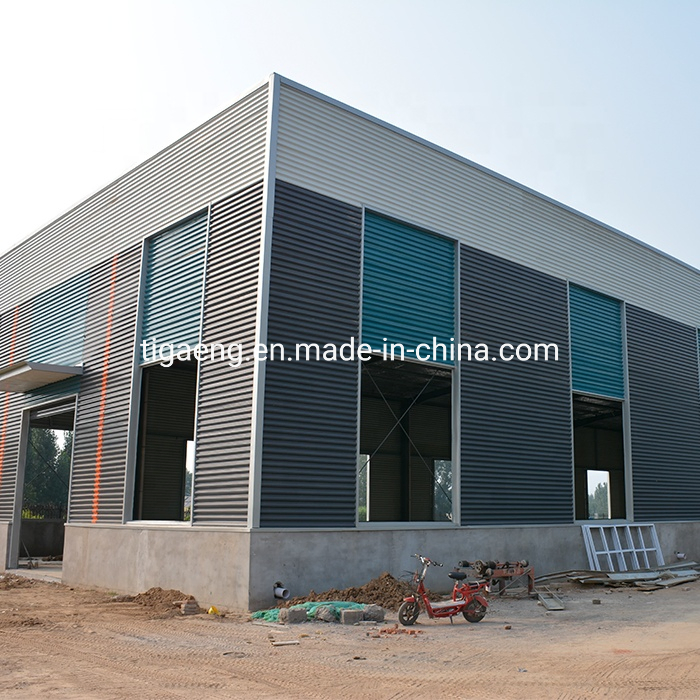 Multi-Storey Prefabricated Steel Structure Framed Commercial Office Structure Building